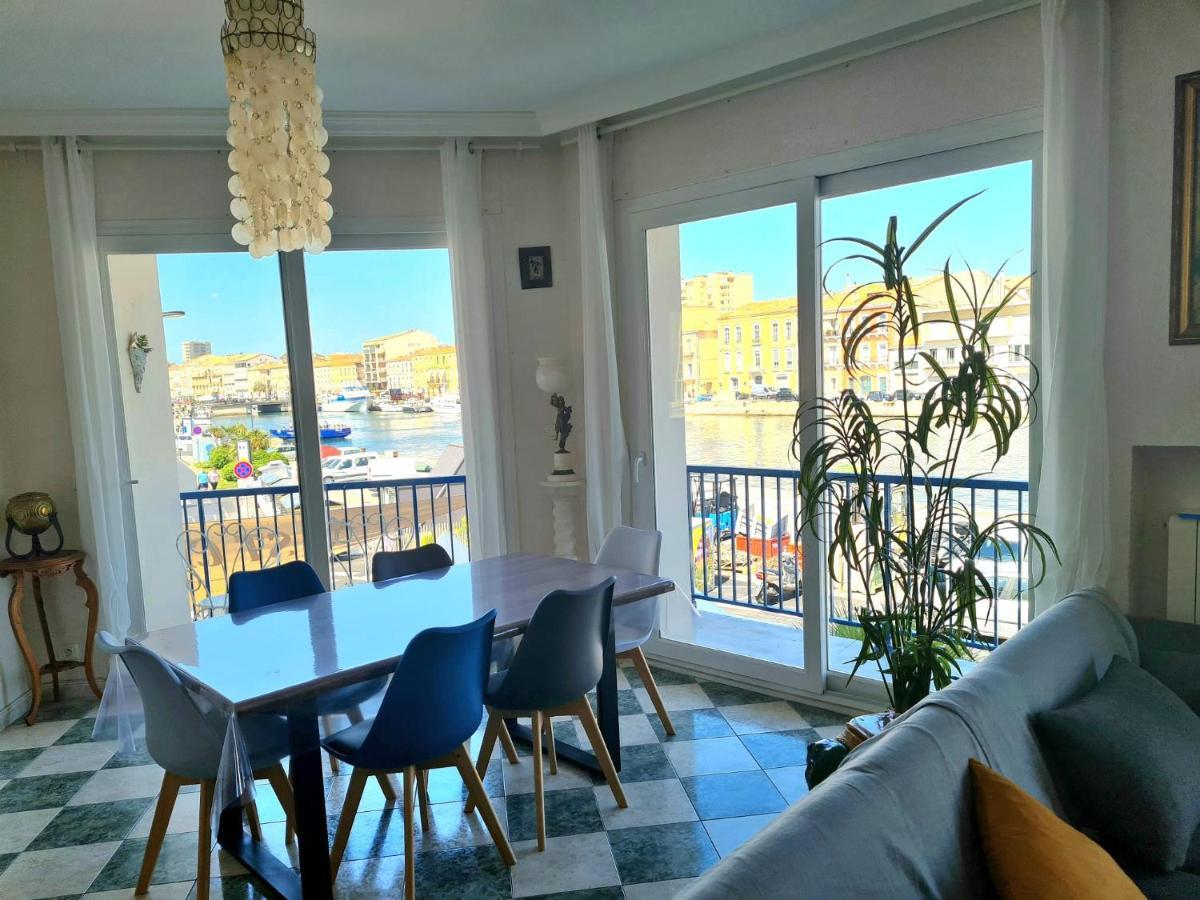 Grand Appartement 109M2 Vue Sur Quai Centre Ville,Wifi Sète Exterior foto