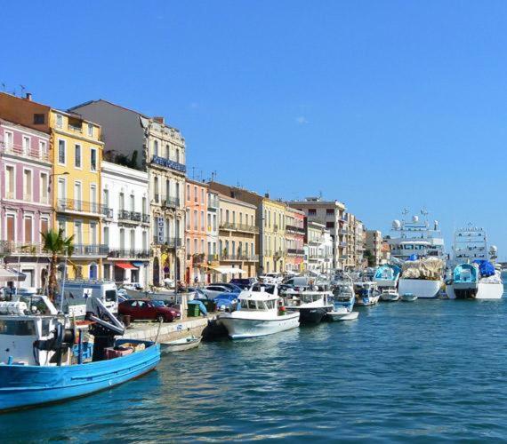 Grand Appartement 109M2 Vue Sur Quai Centre Ville,Wifi Sète Exterior foto
