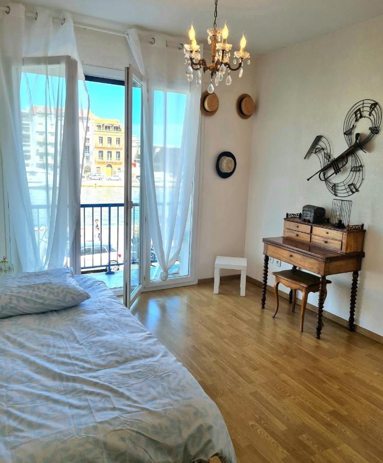 Grand Appartement 109M2 Vue Sur Quai Centre Ville,Wifi Sète Exterior foto